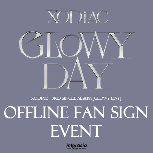 [OFFLINE FAN SIGN EVENT] XODIAC - 3RD SINGLE ALBUM [GLOWY DAY] (Random ver)