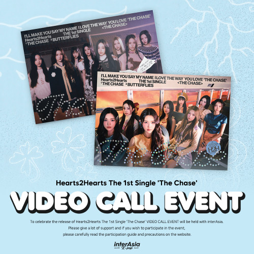 [1:1 VIDEO CALL EVENT] Hearts2Hearts - 1st Single [The Chase] (Photo Book Ver.) (Random ver)
