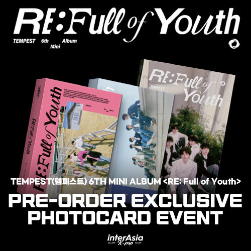 TEMPEST(템페스트) - 6TH MINI ALBUM + interAsia Exclusive Photocard